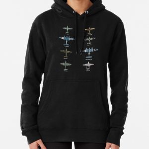 WW2 Fighter Aircraft of the RAF Pullover Hoodie