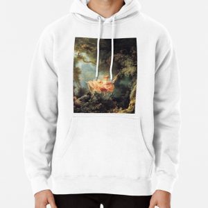 The Swing by Jean-Honor Fragonard Pullover Hoodie