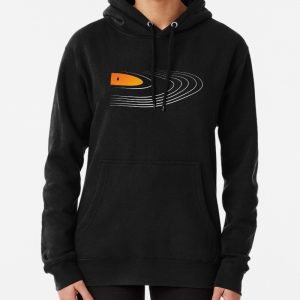 Music Retro Vinyl Record Pullover Hoodie