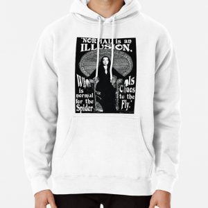 Morticia Addams-Normal Is An Illusion Pullover Hoodie