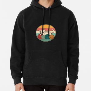 Vintage Cat Pullover Hoodie