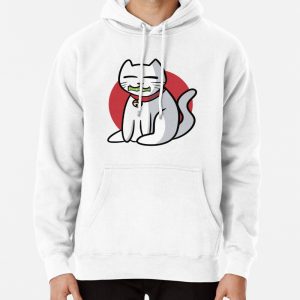 Japanese Cat Pullover Hoodie