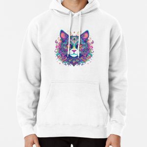 Cute cat Pullover Hoodie