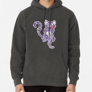 Kitty Personalities - The Thief - Cute Cat Pullover Hoodie