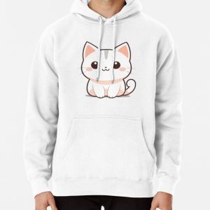 Kawaii Cat Pullover Hoodie