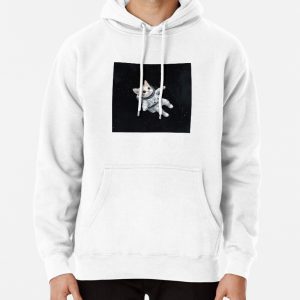 Kitten in space Pullover Hoodie