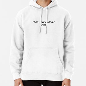A funny and relatable phrase for cats who love the spotlight Pullover Hoodie
