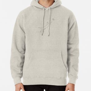 Cat and Butterfly Pullover Hoodie