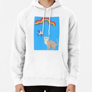 The rainbow shines Pullover Hoodie