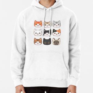 Variation cat color Pullover Hoodie