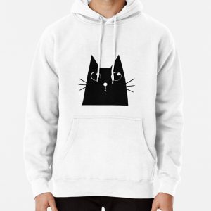 Kawai cat sticker-cute cat-neko Pullover Hoodie