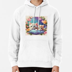 Dreamy Catnap Delights Pullover Hoodie