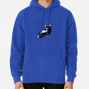 Overthinker Cat Pullover Hoodie