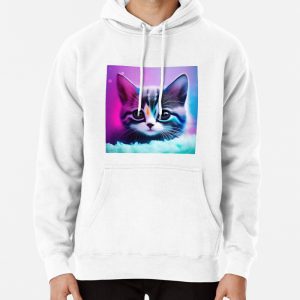 Cute Cat Miaw 330 Pullover Hoodie