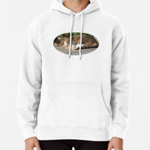 Sleepy cat Pullover Hoodie