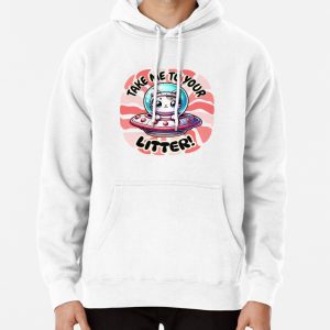 Space kitten Pullover Hoodie