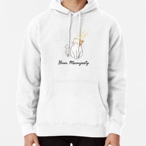 Your Meowjesty Cartoon Cat Pullover Hoodie