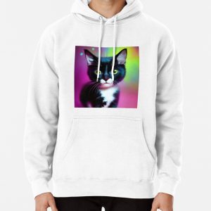 Cute Cat Miaw 428 Pullover Hoodie