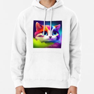 Cute Cat Miaw 368 Pullover Hoodie
