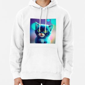 Cute Cat Miaw 548 Pullover Hoodie