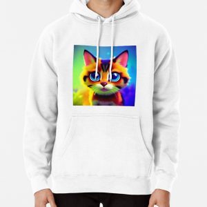 Cute Cat Miaw 279 Pullover Hoodie