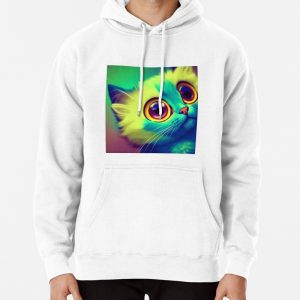 Cute Cat Miaw 476 Pullover Hoodie