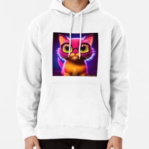 Cute Cat Miaw 577 Pullover Hoodie