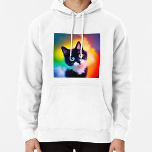 Cute Cat Miaw 315 Pullover Hoodie