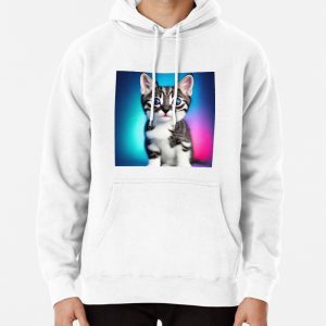 Cute Cat Miaw 232 Pullover Hoodie