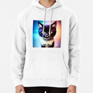 Cute Cat Miaw 353 Pullover Hoodie
