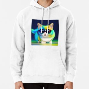 Cute Cat Miaw 236 Pullover Hoodie