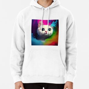 Cute Cat Miaw 676 Pullover Hoodie