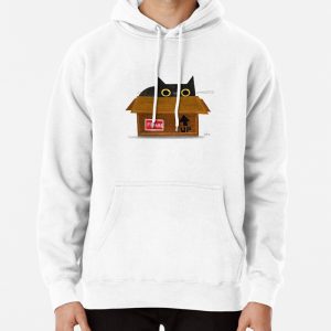 Cat in a Box Pullover Hoodie