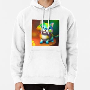 Cute Cat Miaw 526 Pullover Hoodie