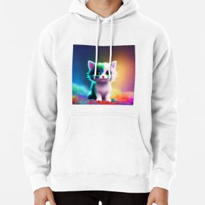 Cute Cat Miaw 551 Pullover Hoodie