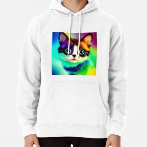 Cute Cat Miaw 143 Pullover Hoodie