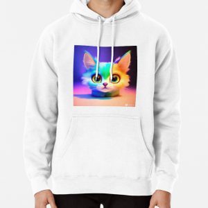 Cute Cat Miaw 429 Pullover Hoodie