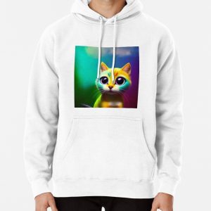 Cute Cat Miaw 369 Pullover Hoodie