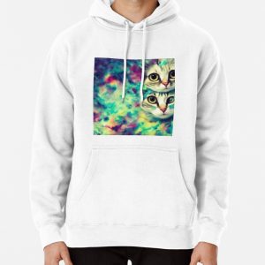 Cute Cat Miaw 222 Pullover Hoodie
