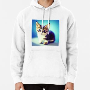 Cute Cat Miaw 657 Pullover Hoodie