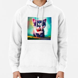 Cute Cat Miaw 610 Pullover Hoodie