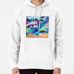 Cute Cat Miaw 202 Pullover Hoodie