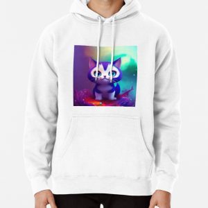 Cute Cat Miaw 459 Pullover Hoodie