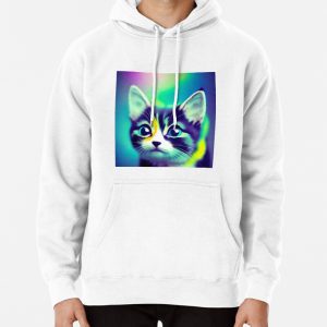 Cute Cat Miaw 305 Pullover Hoodie