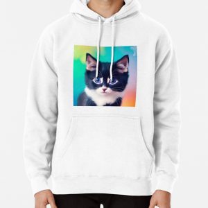 Cute Cat Miaw 244 Pullover Hoodie