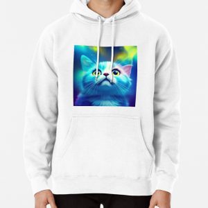Cute Cat Miaw 317 Pullover Hoodie