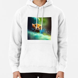 Cute Cat Miaw 566 Pullover Hoodie