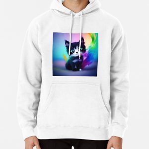 Cute Cat Miaw 333 Pullover Hoodie
