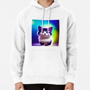 Cute Cat Miaw 649 Pullover Hoodie