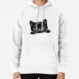 Cute kitty Pullover Hoodie